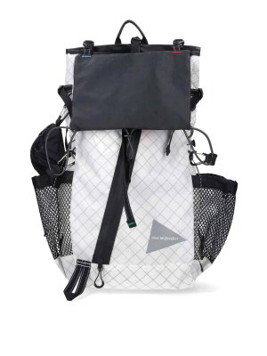 AND WANDER: Sacs à dos - Sac À Dos - Blanc