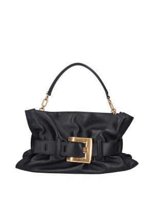 Balmain: borse a spalla - Borsa a spalla media