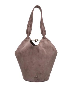 KHAITE: shopper - Borsa tote mini