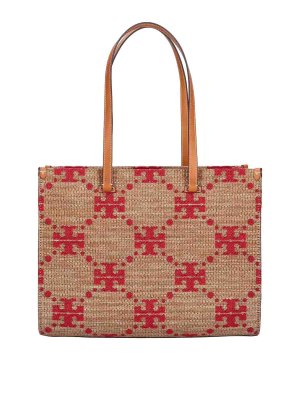 TORY BURCH: totes bags - t monogram tote bag