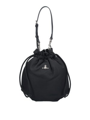 VIVIENNE WESTWOOD: クラッチバッグ - クラッチバッグ - 黒