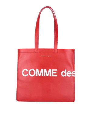 COMME DES GARCONS: Handtaschen - Shopper - Rot