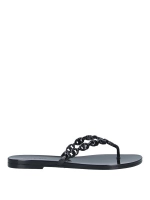 TORY BURCH: sandals - Gemini Link Jelly sandals