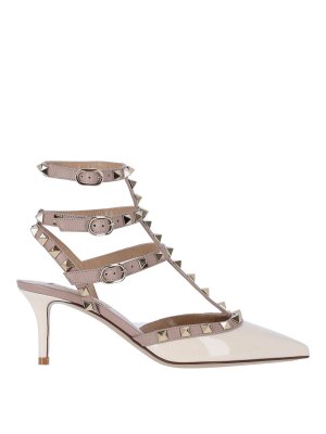 VALENTINO GARAVANI: Escarpins - Chaussures À Talon - Blanc
