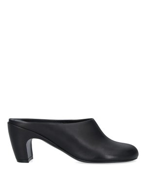 DRIES VAN NOTEN: mules shoes - Leather mules