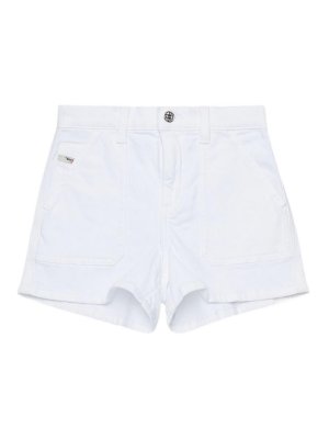 DIESEL: Hosen Shorts - Shorts - Weiß