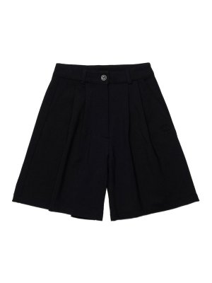 DIESEL: Trousers Shorts - Fluid shorts with pleats