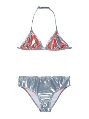 DIESEL: bikinis - Bikini with metallic effect