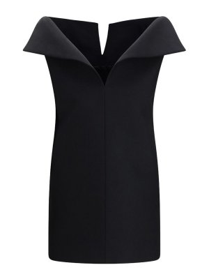 BALENCIAGA: Vestidos media pierna - Vestido Midi - Blanco