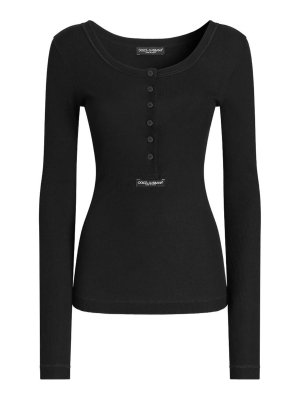 DOLCE & GABBANA: T-shirts - T-Shirt - Noir