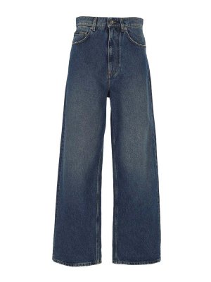 DOLCE & GABBANA: Jeans à jambe droite - Jean Droit - Denim
