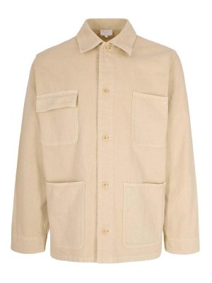 A.P.C.: casual jackets - Pocket cotton jacket