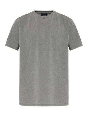 A.P.C.: t-shirt - T-shirt con stampa logo sul retro