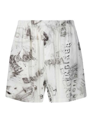 BALENCIAGA: Trousers Shorts - Pyjama shorts