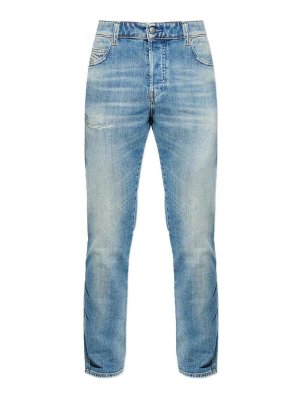 DIESEL: Jeans à jambe droite - Jean Droit - Denim