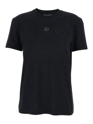 DOLCE & GABBANA: T-shirts - T-Shirt - Noir