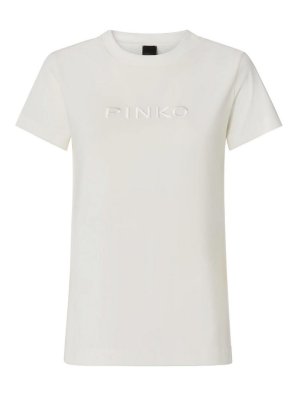 Pinko: T-shirts - T-Shirt - Weiß