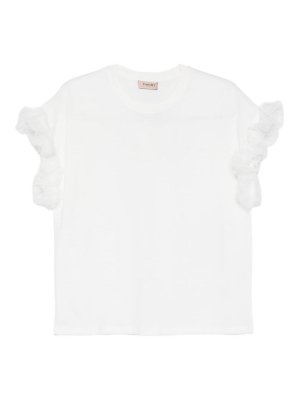TWINSET: T-shirts - T-Shirt - Weiß