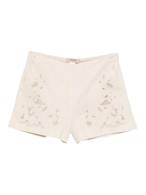 TWINSET: Hosen Shorts - Shorts - Nude