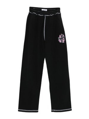 ANTI SOCIAL SOCIAL CLUB: pantaloni sport - Pantaloni sportivi con cuciture a contrasto