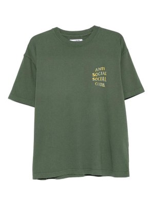 ANTI SOCIAL SOCIAL CLUB: t-shirt - T-shirt con stampa logo