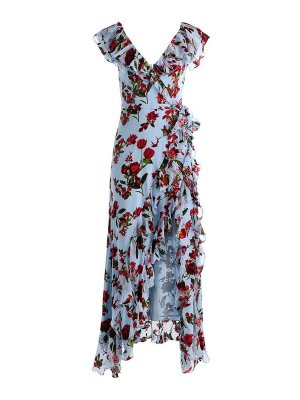 ALICE+OLIVIA: Vestidos largos - Vestido Largo - Azul