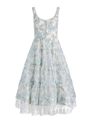 ALICE+OLIVIA: Vestidos media pierna - Vestido Midi - Blanco
