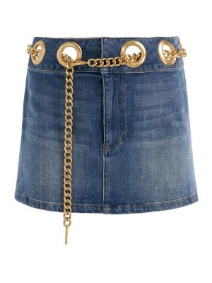 ALICE+OLIVIA: Faldas media pierna y semilargas - Falda Semilarga - Azul