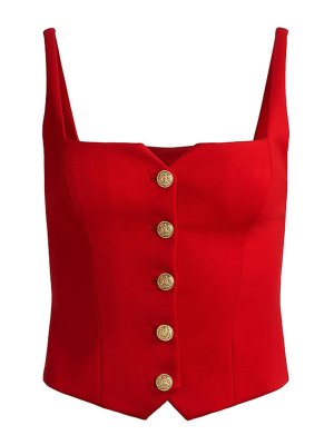 ALICE+OLIVIA: Tops & Débardeurs - Top - Rouge