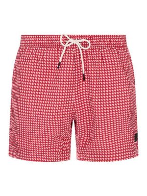 Hugo Boss: Shorts de bain - Short De Bain - Rouge