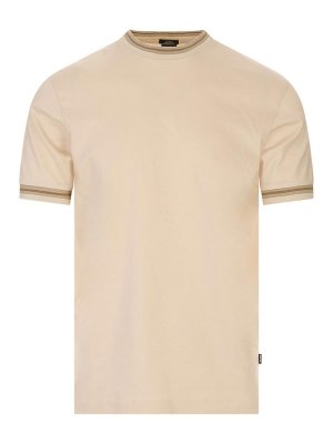 Hugo Boss: T-shirts - T-Shirt - Nude