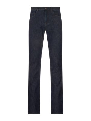 CANALI: straight leg jeans - jeans
