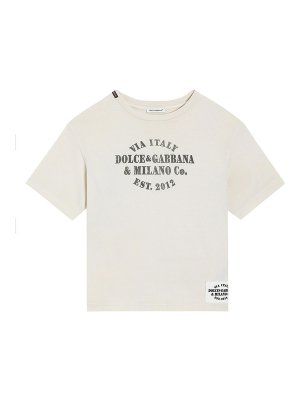 Dolce & Gabbana Jr: t-shirts - T-Shirt