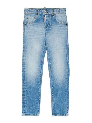 DSQUARED2: Jeans Rectos - Vaqueros Rectos - Azul