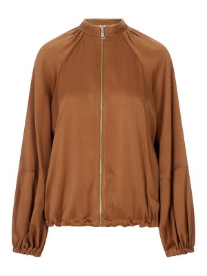 FABIANA FILIPPI: Chaquetas Bomber - Chaqueta Bomber - Marrón