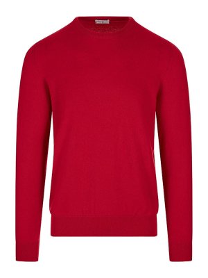 FEDELI: Pull col rond - Pull Col Rond - Rouge
