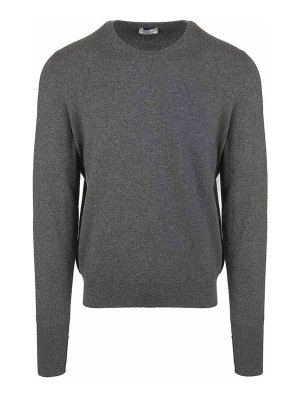 FEDELI: Pull col rond - Pull Col Rond - Gris