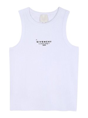 GIVENCHY: Tops y camisetas sin mangas - Top - Blanco