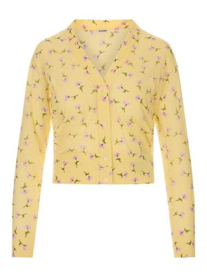 JIL SANDER: Cárdigans - Cárdigan - Naranja