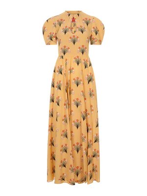 LA DOUBLEJ: Knielange Kleider - Knielanges Kleid - Orange