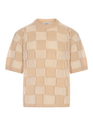 LANEUS: t-shirts - Knitted Tshirt