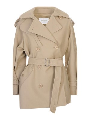 Max Mara: Abrigos semilargos - Abrigo Midi - Marrón