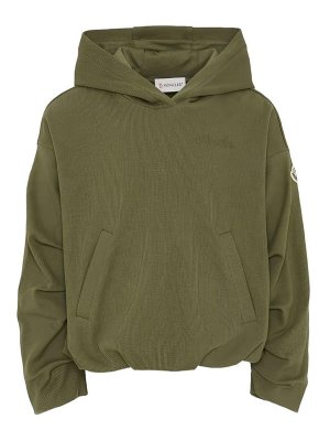 MONCLER: Sweatshirts & Pulls - Sweat-Shirts - Vert