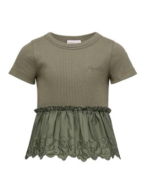 MONCLER: T-shirts - T-Shirt - Vert