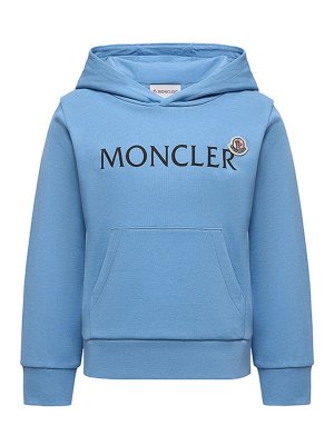 MONCLER: Sudaderas y suéteres - Sudadera - Azul