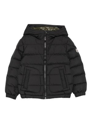 MONCLER: Lange Daunenmäntel - Daunenmantel - Schwarz