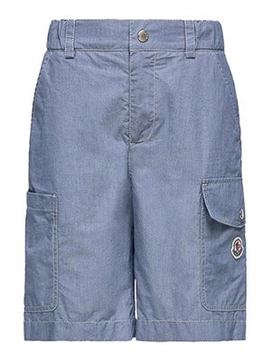 MONCLER: pantaloni shorts - Pantaloncini