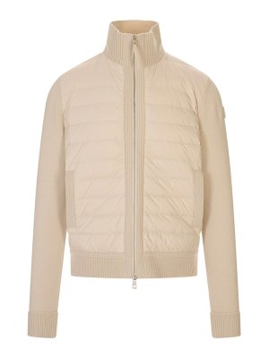 MONCLER: Cardigans - Cardigan - Marron