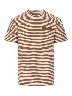 MONCLER: Tシャツ - Tシャツ - ブラウン