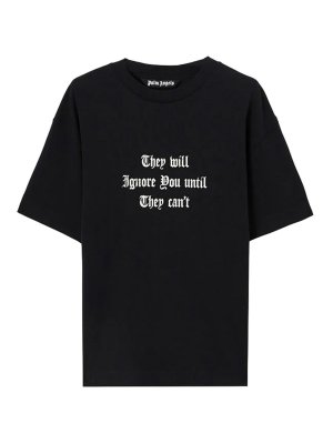 Palm Angels: t-shirts - Statement Regular Tee